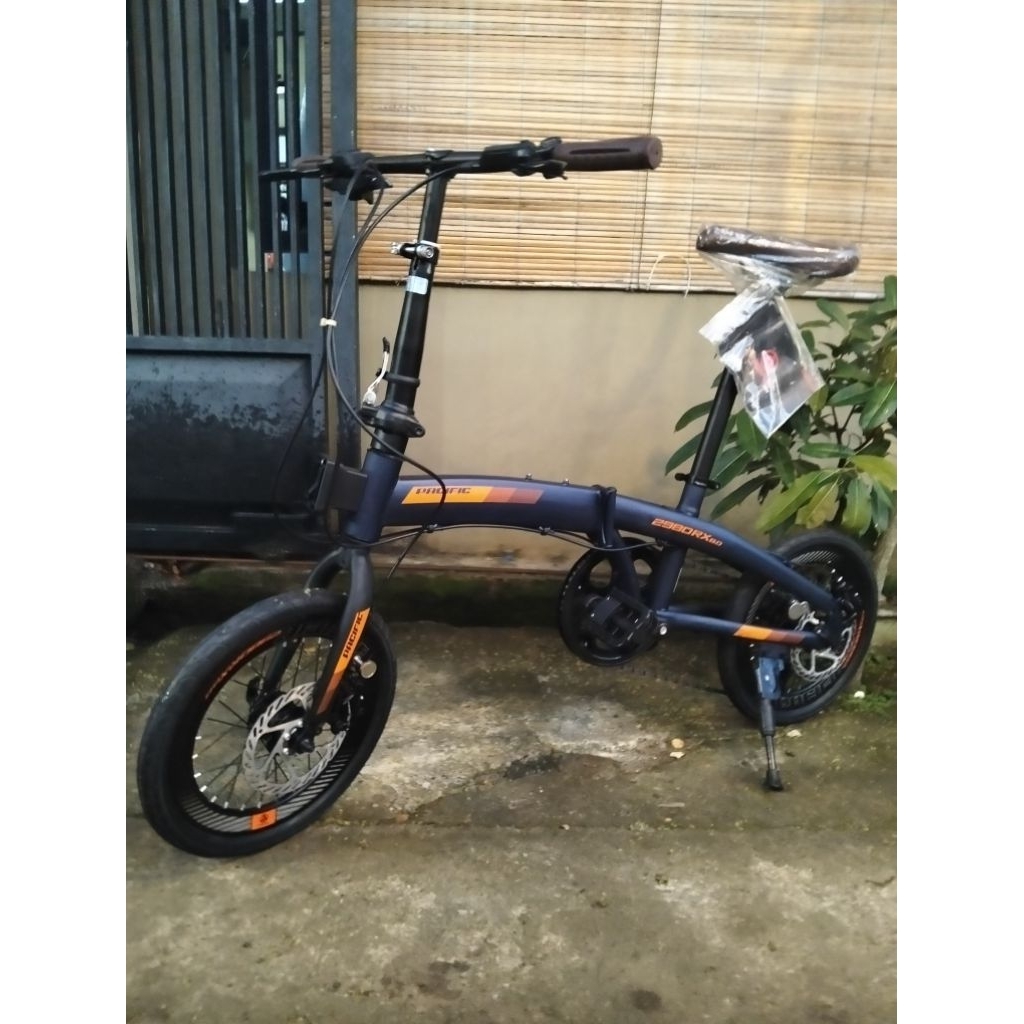 PACIFIC SEPEDA LIPAT 2980 RX 8.0 UKURAN 16 INCHI 8 SPEED UMUR 8 TAHUN - DEWASA / pacific 2980 rx 8.0
