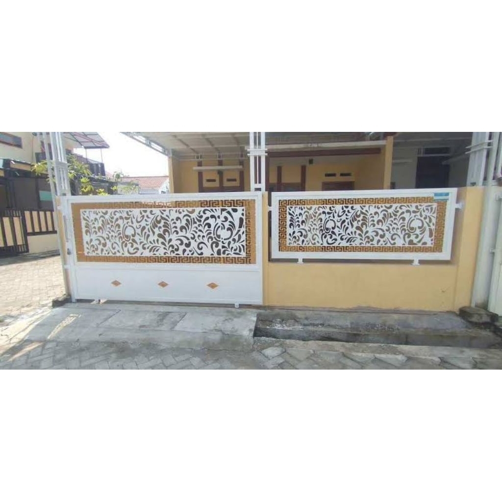 Pintu pagar besi cutting laser
