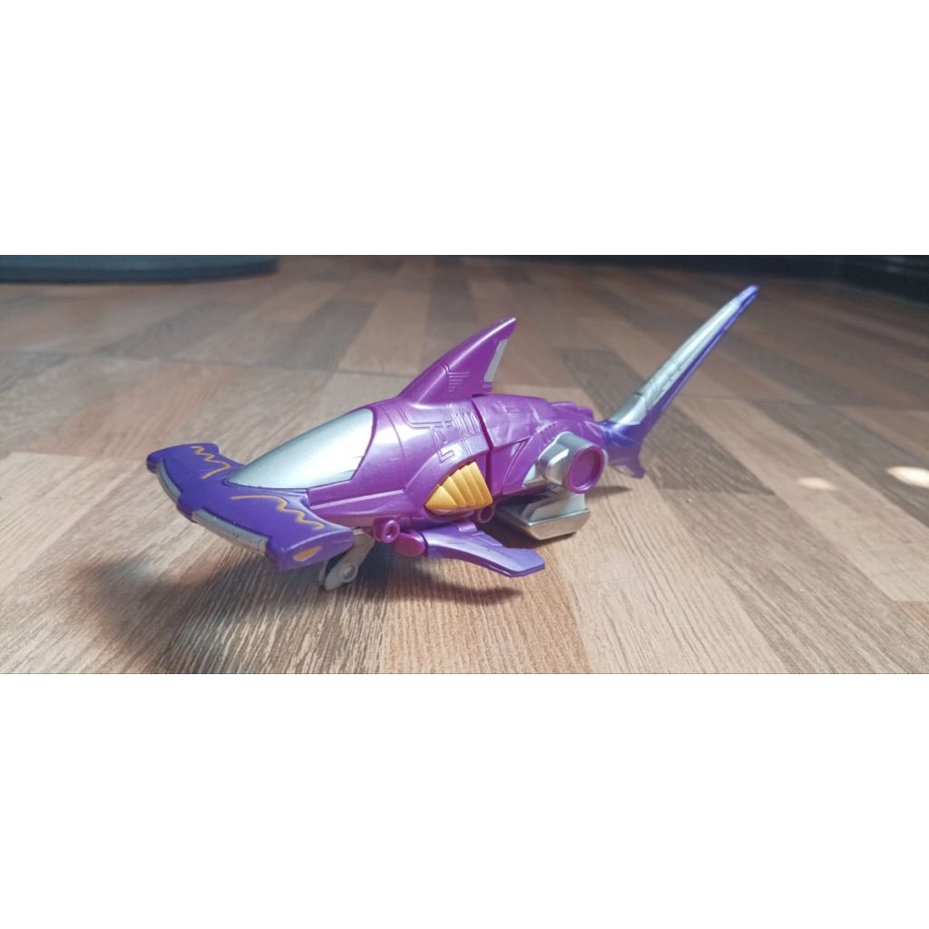 Dx Power ranger wild force zord hammershark ori bandai
