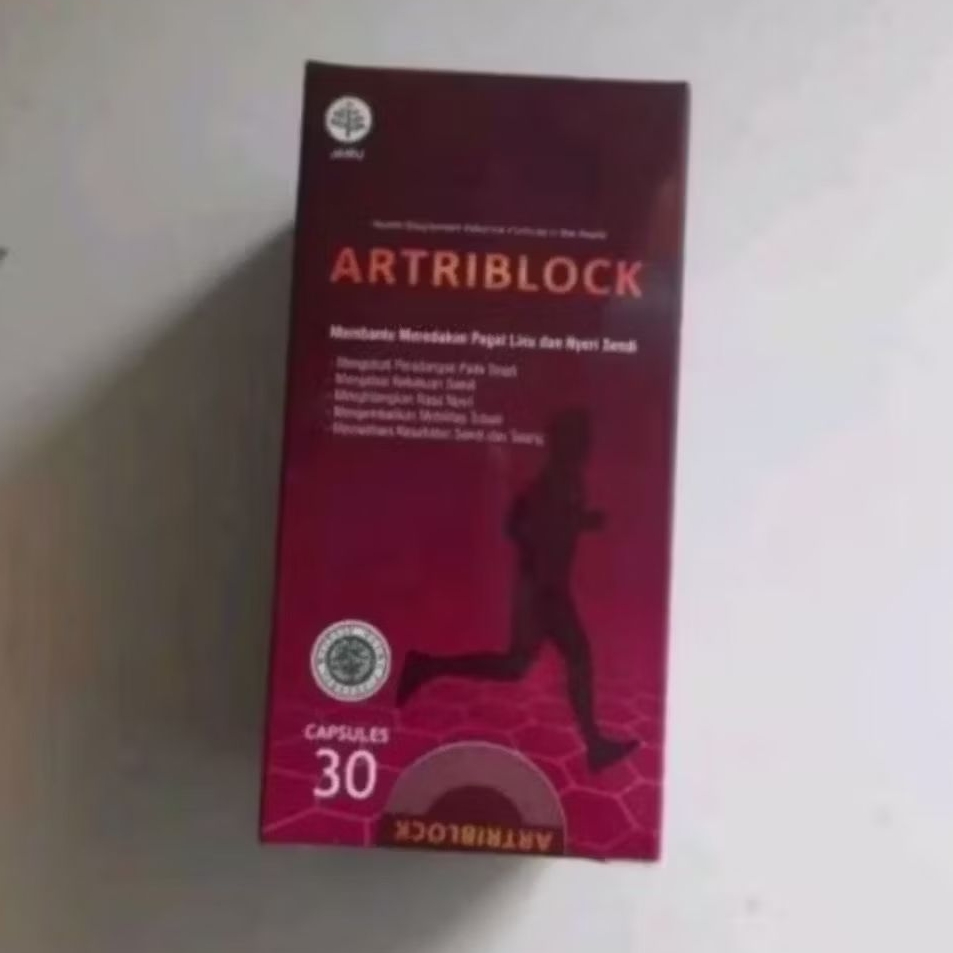 Artriblock30Kapsul-Obat Nyeri Sendi Alami, Membantu Mengurangi Rasa Sakit