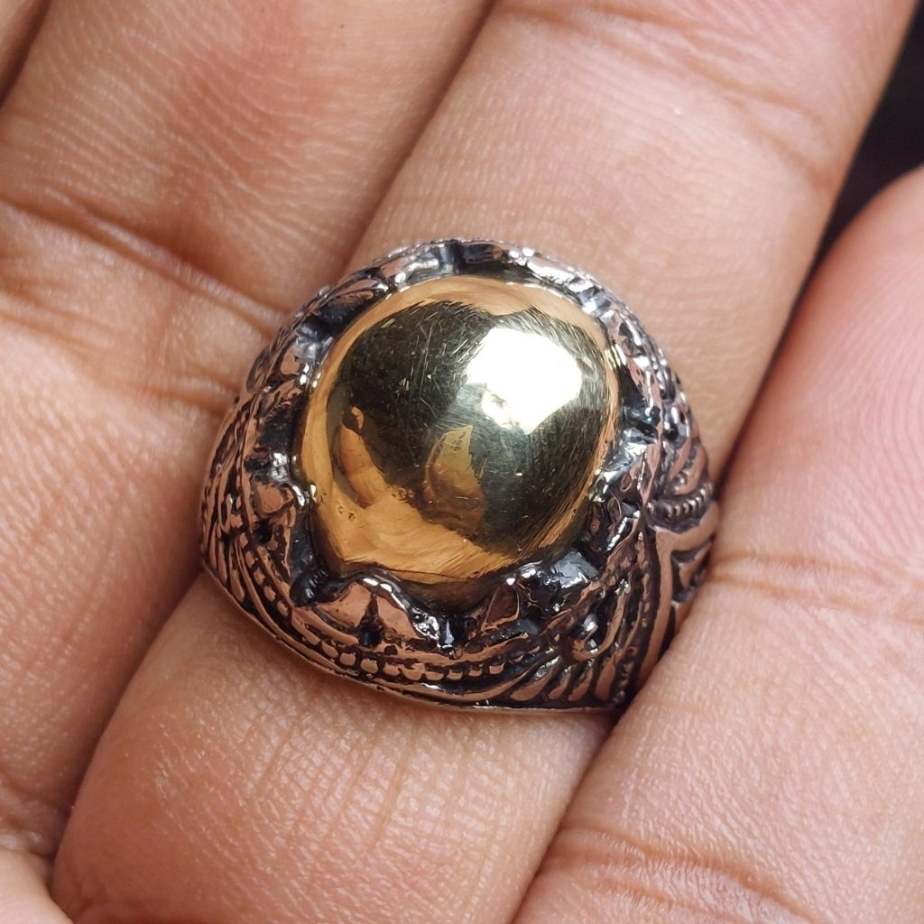 cincin badar emas/ cincin wesi kuning panca datu