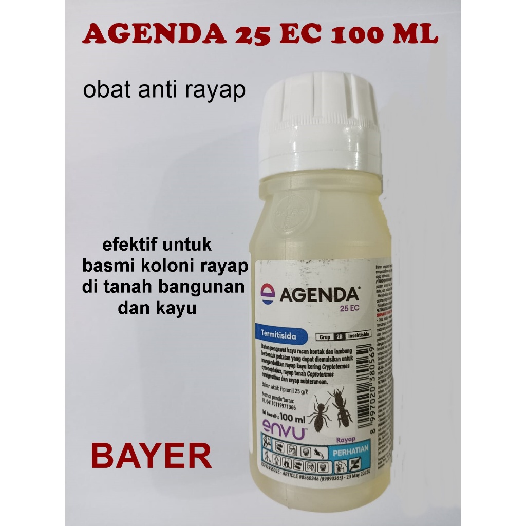 Obat anti rayap AGENDA 25 EC 100 ml pembasmi rayap BAYER