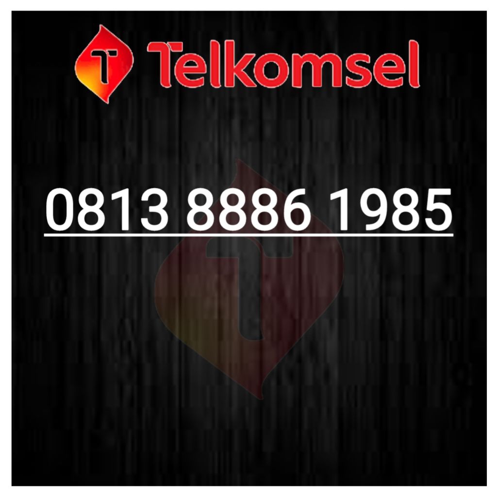 kartu perdana telkomsel nomor cantik simpati tahun lahir 1985
