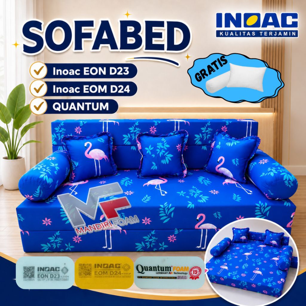 Sofabed Busa Inoac EON D23 Tebal 20 Dan 15 Cm Sofa Bed Inoac Sofa Bed QUANTUM Sofa Bed Inoac EOM D24