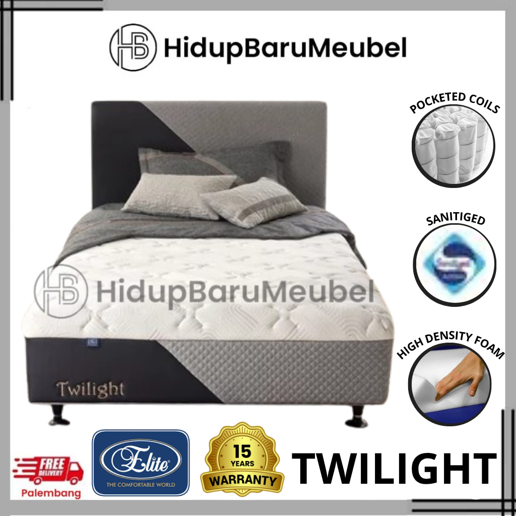 Springbed Twilight  By Elite / Kasur Matras Spring Bed Multibed Premium / Tempat Tidur  Anak Remaja 