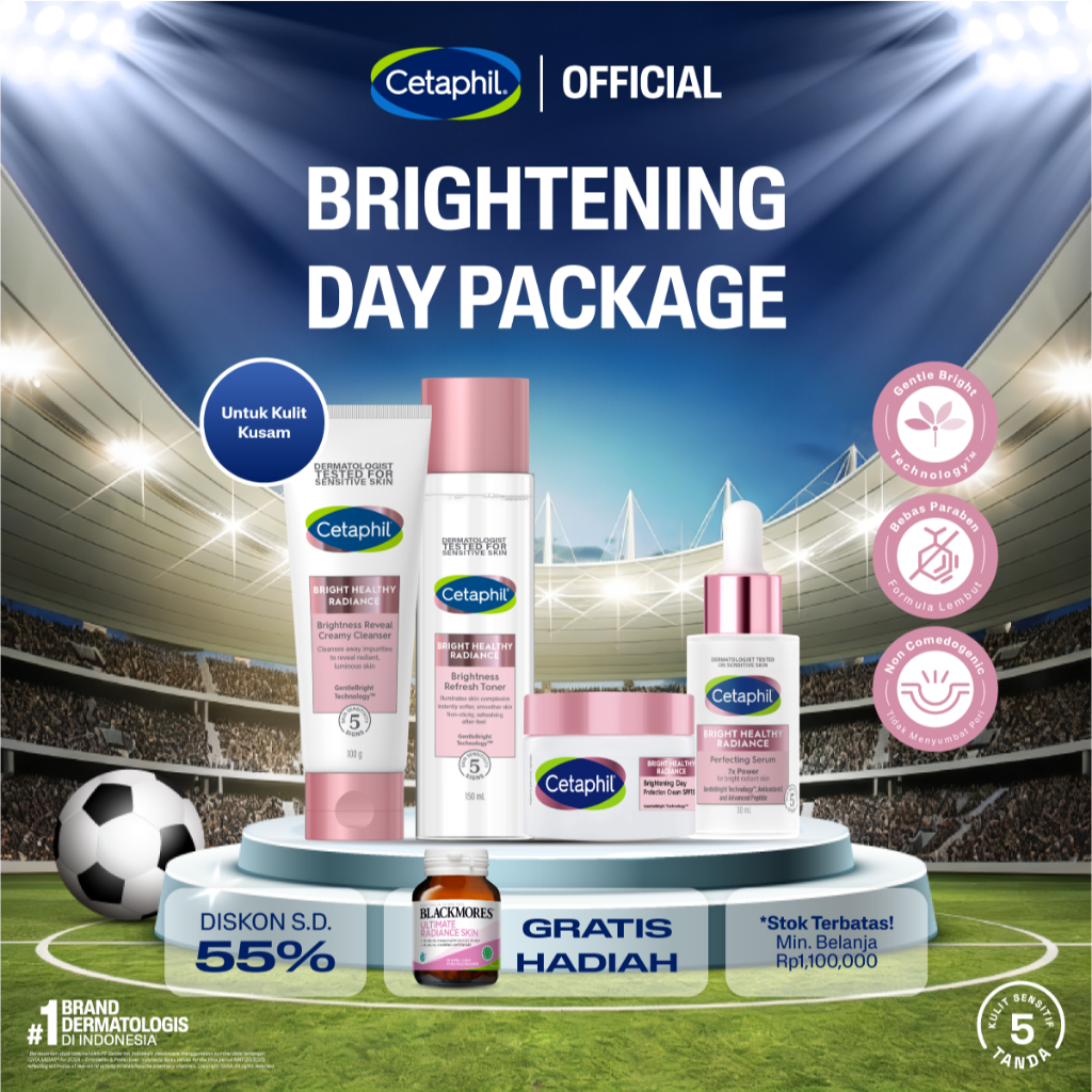 CETAPHIL BRIGHT HEALTHY RADIANCE DAY PACKAGE