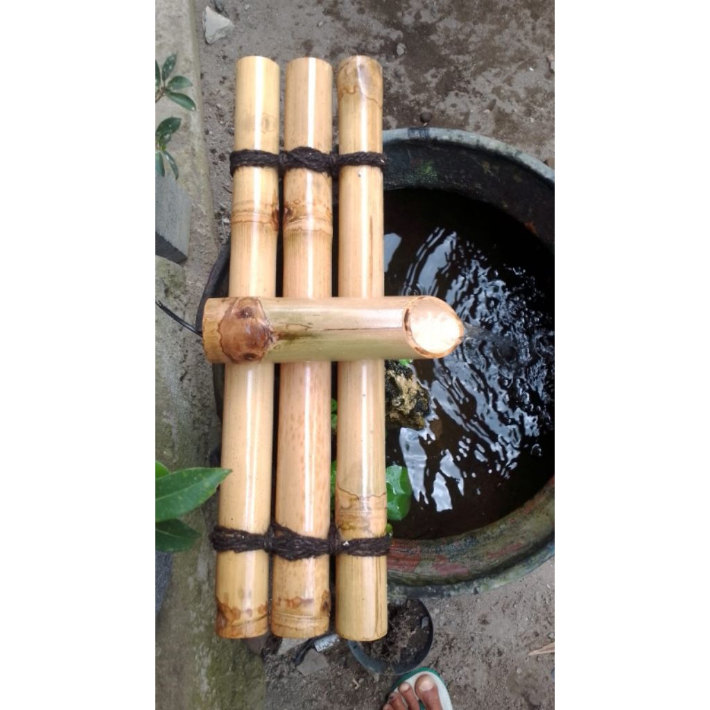 Air Mancur Dari Bambu,Air Mancur Dari Bambu Aesthetic