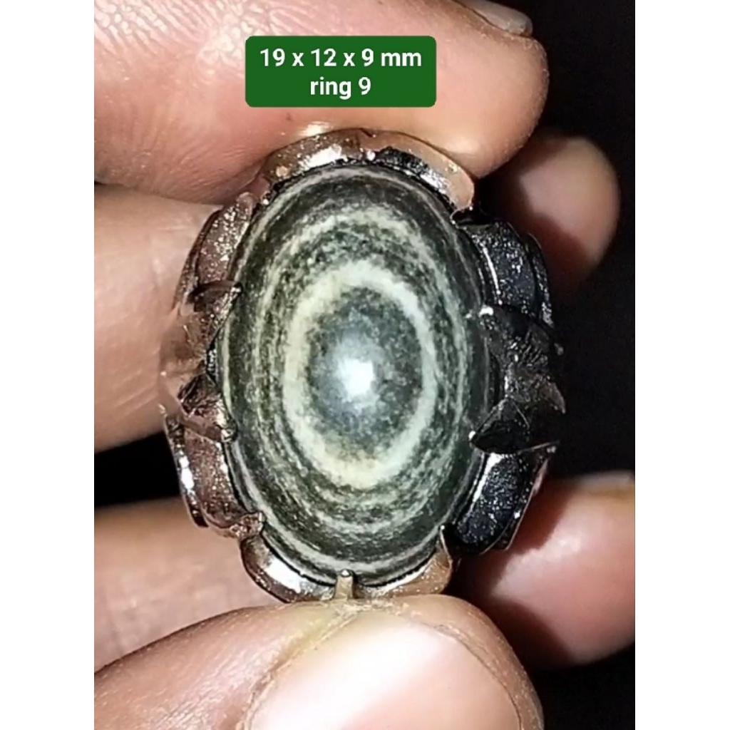 Batu Akik puser bumi asli alam
