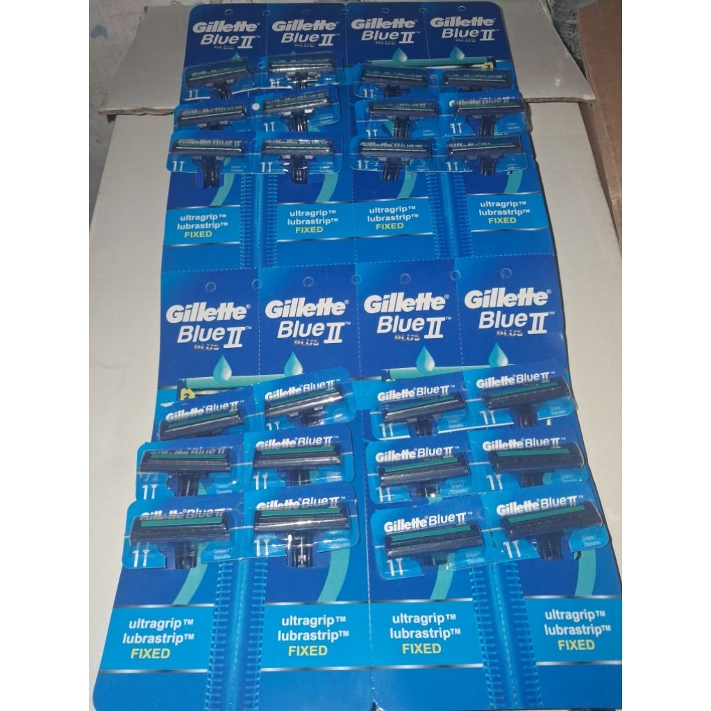 GILLETTE BLUE 2 MATA PISAU ISI 24 PCS