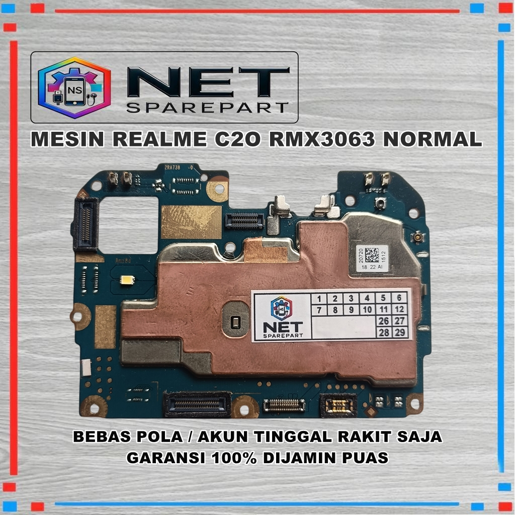MESIN REALME C20 / RMX3063 NORMAL