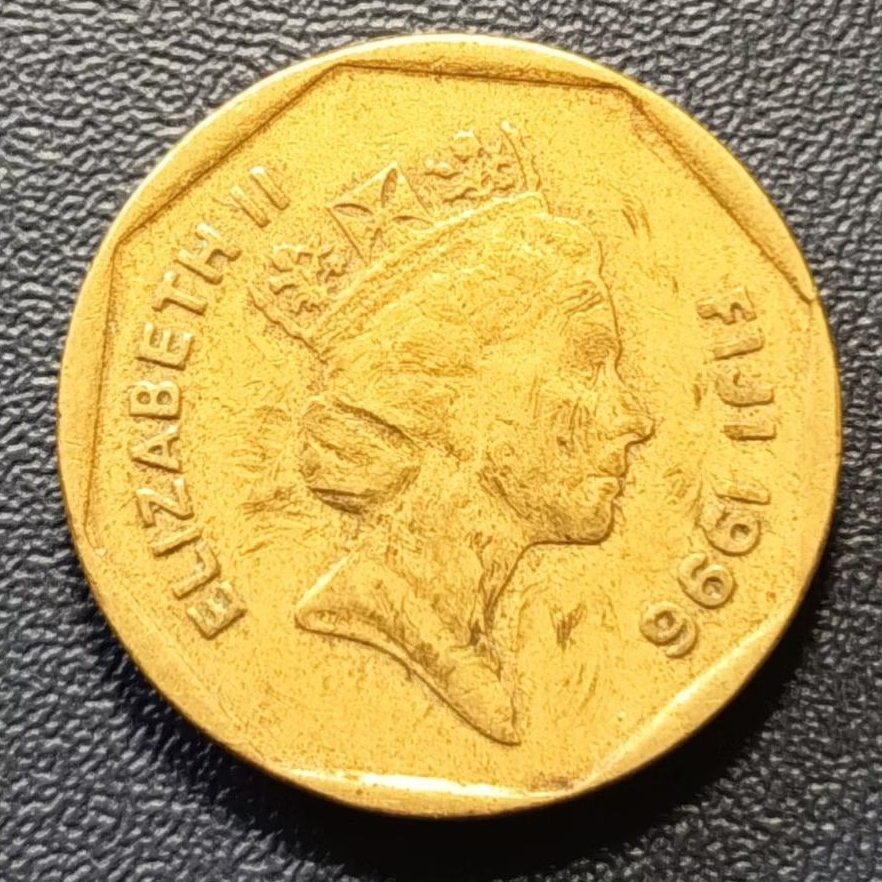 Koleksi Koin Asing Fiji 1 Dollar