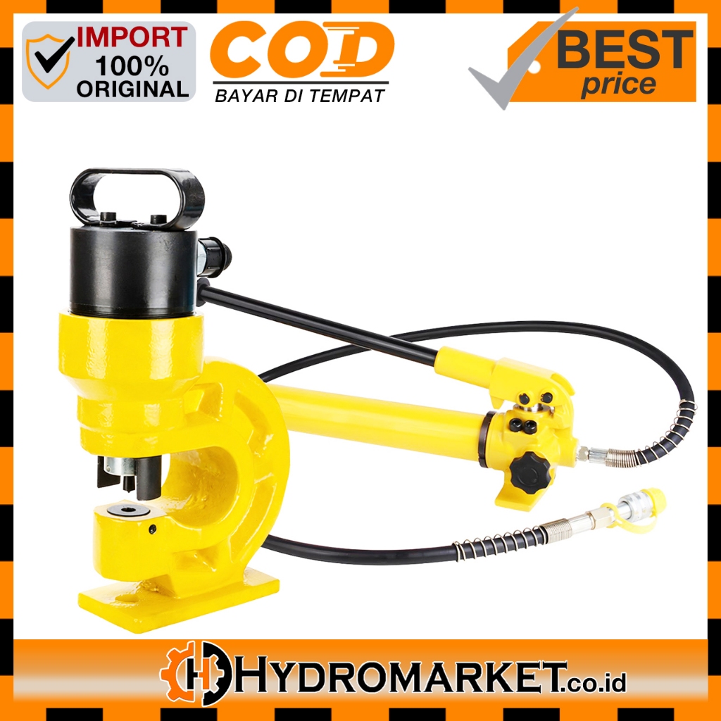 Set CH-60 Hydraulic Busbar Punching Machine 31 Ton + CP-700 Manual Hydraulic Pump 700 Bar