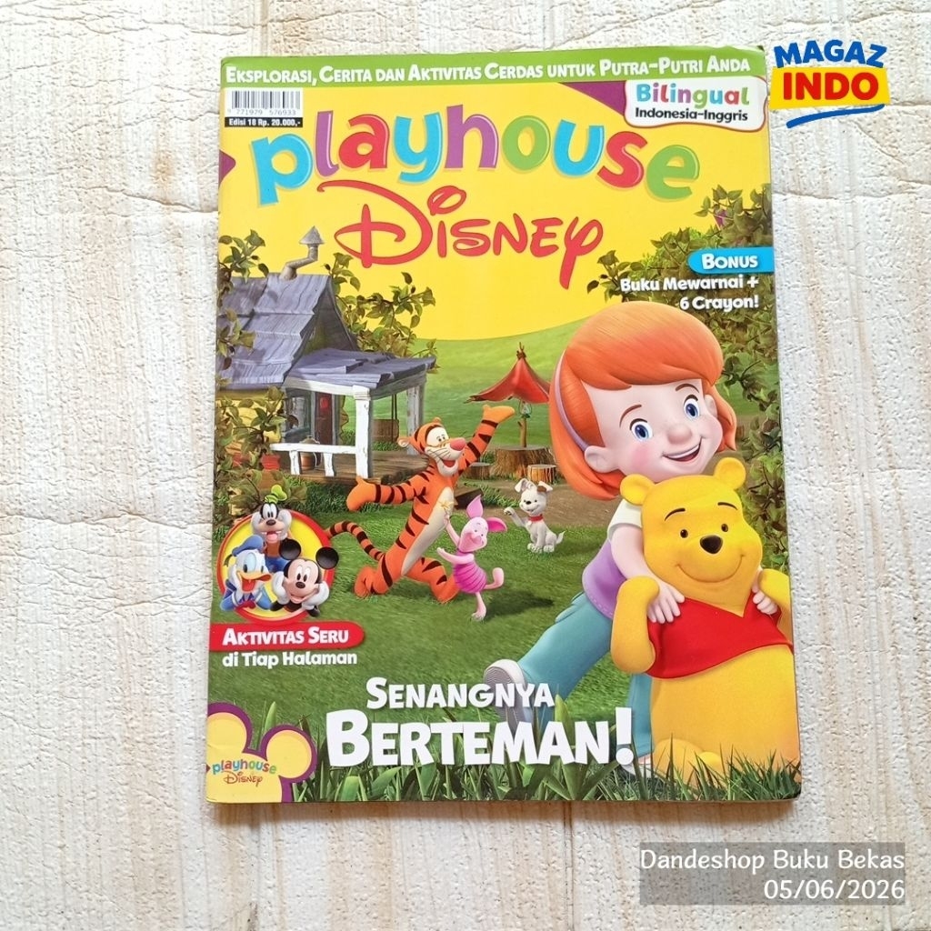 Playhouse Disney - Majalah Anak Bekas