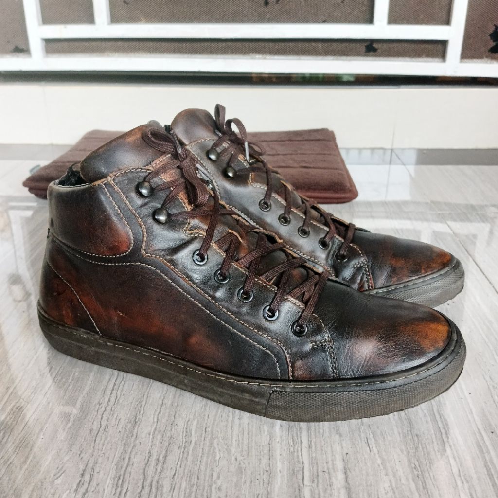 FLORIS VAN BOMMEL Casual Mid Boots Size 45 Insol 28-29 Cm