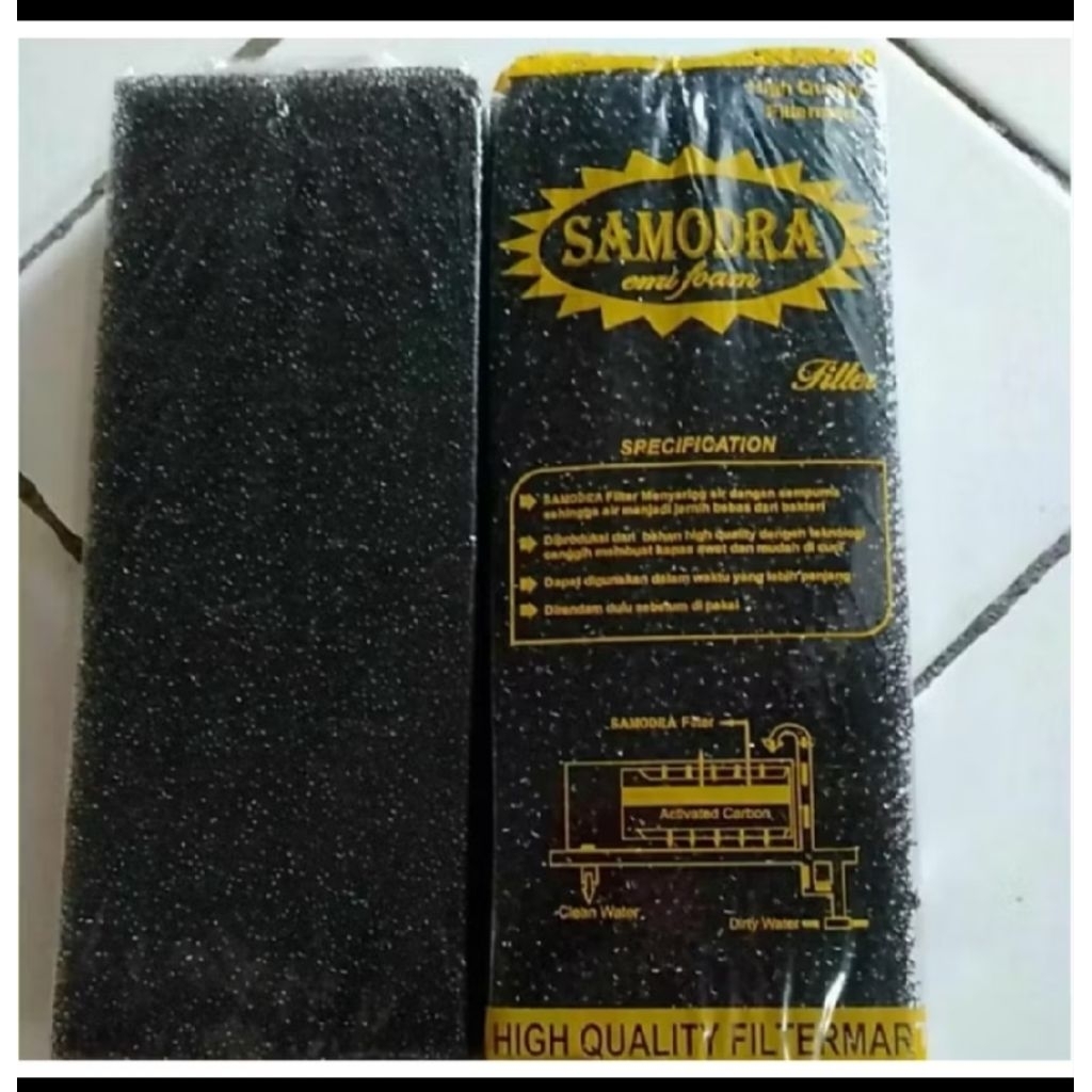 BUSA FILTER HITAM AKUARIUM