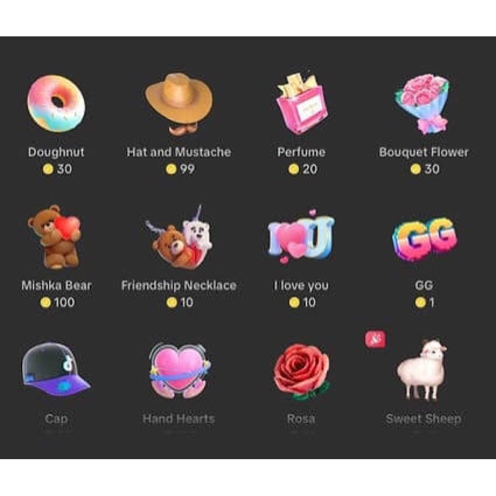 Send Gift tiktok Coins murah