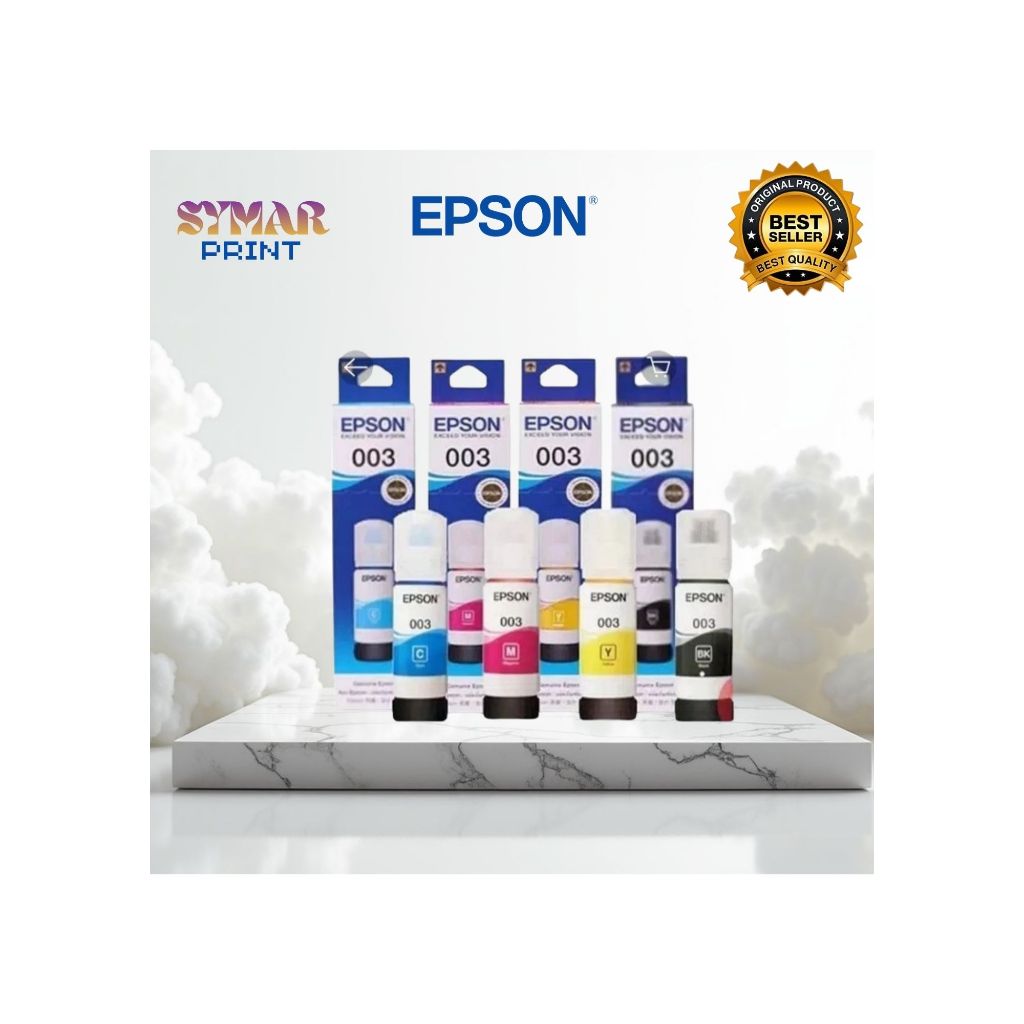 Tinta EPSON 003 Epson L1110 L3100 5190 original   1SET