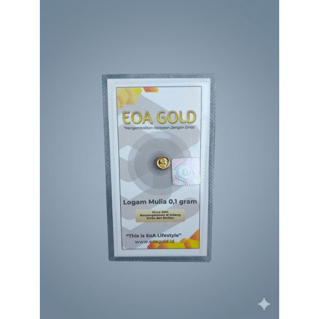 EOA gold 0,1gram