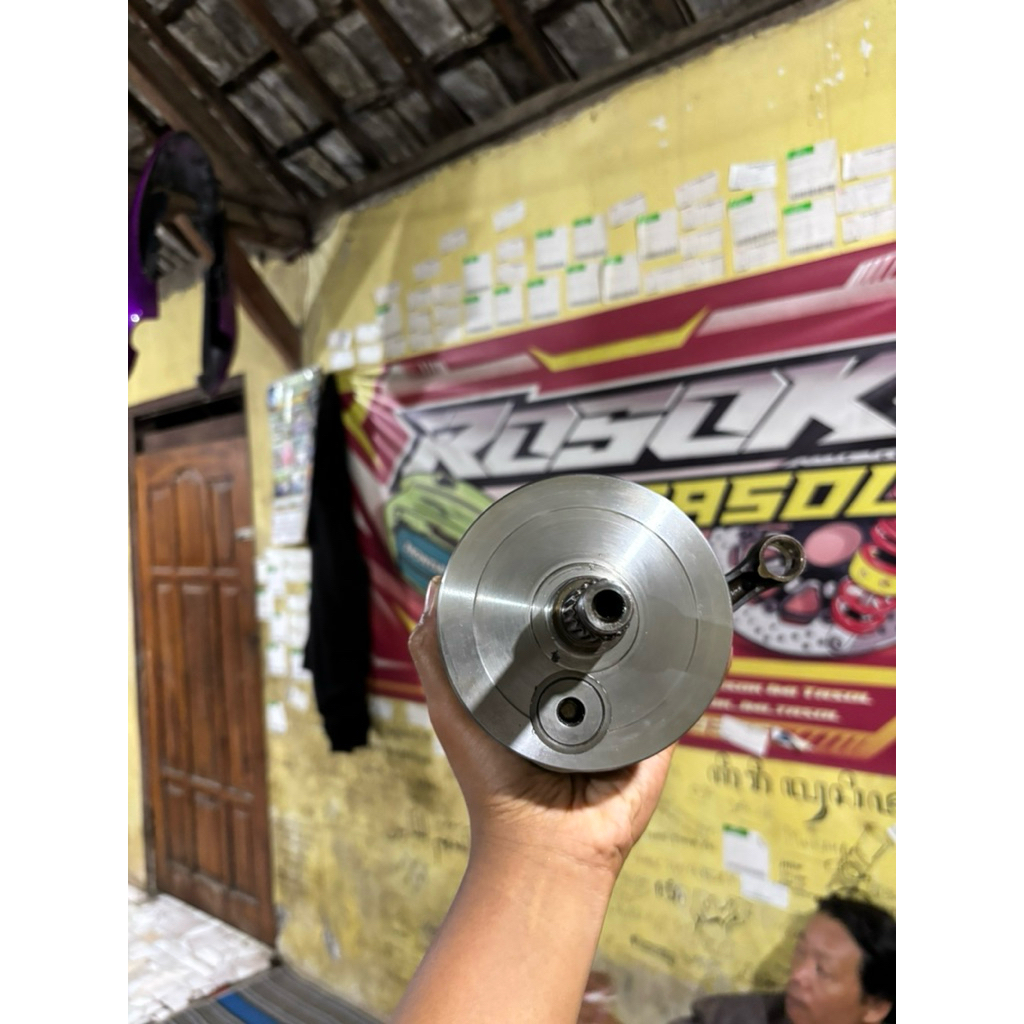 askruk  bandul  megapro tiger   up langkah 70 full torsi stang ori udah tanam timah