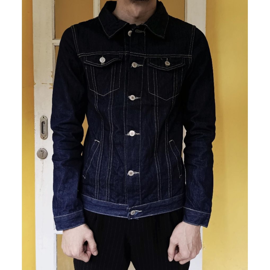 Jaket Jeans Raw Denim KTC
