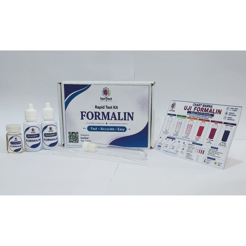 Test Kit Formalin / Formaldehid / Formaldehyde