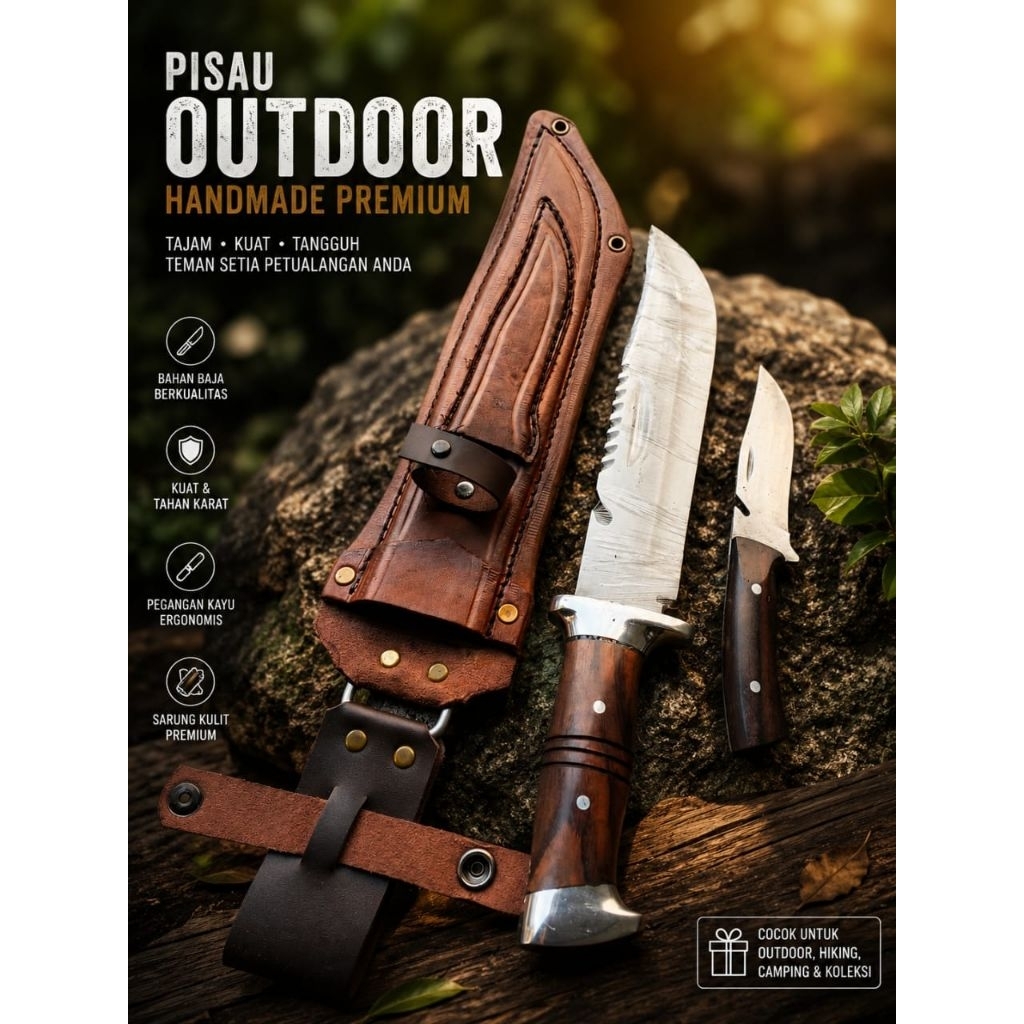 pisau rambo tactical adventure