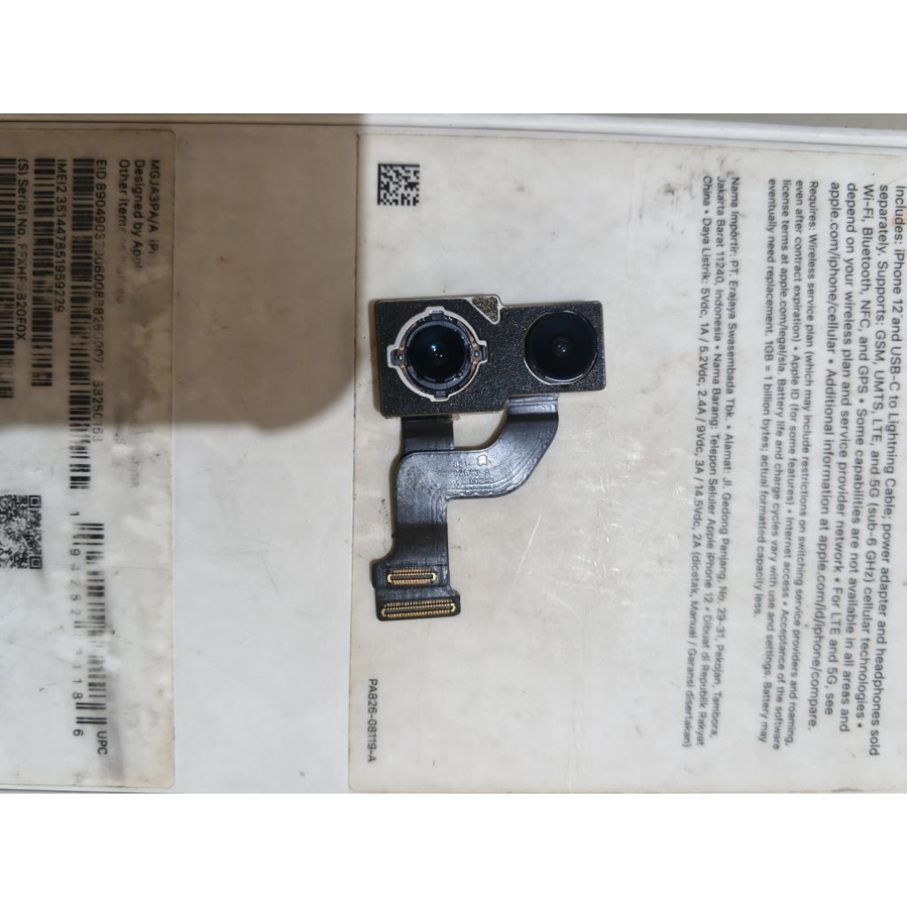 Kamera belakang Iphone 12 original copotan