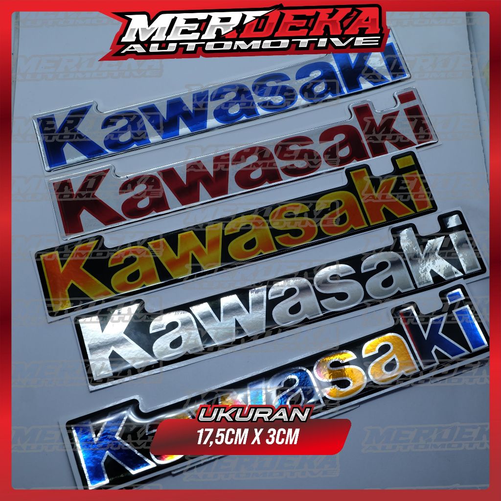 Emblem timbul kawasaki | emblem timbul logo kawasaki | emblem kawasaki titanium