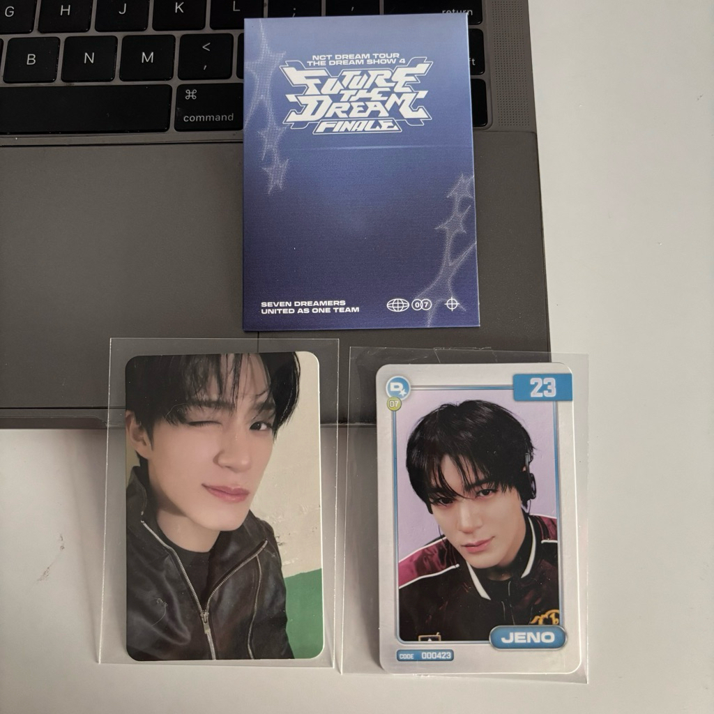 trading card tc jeno the dream show tds 4 wink