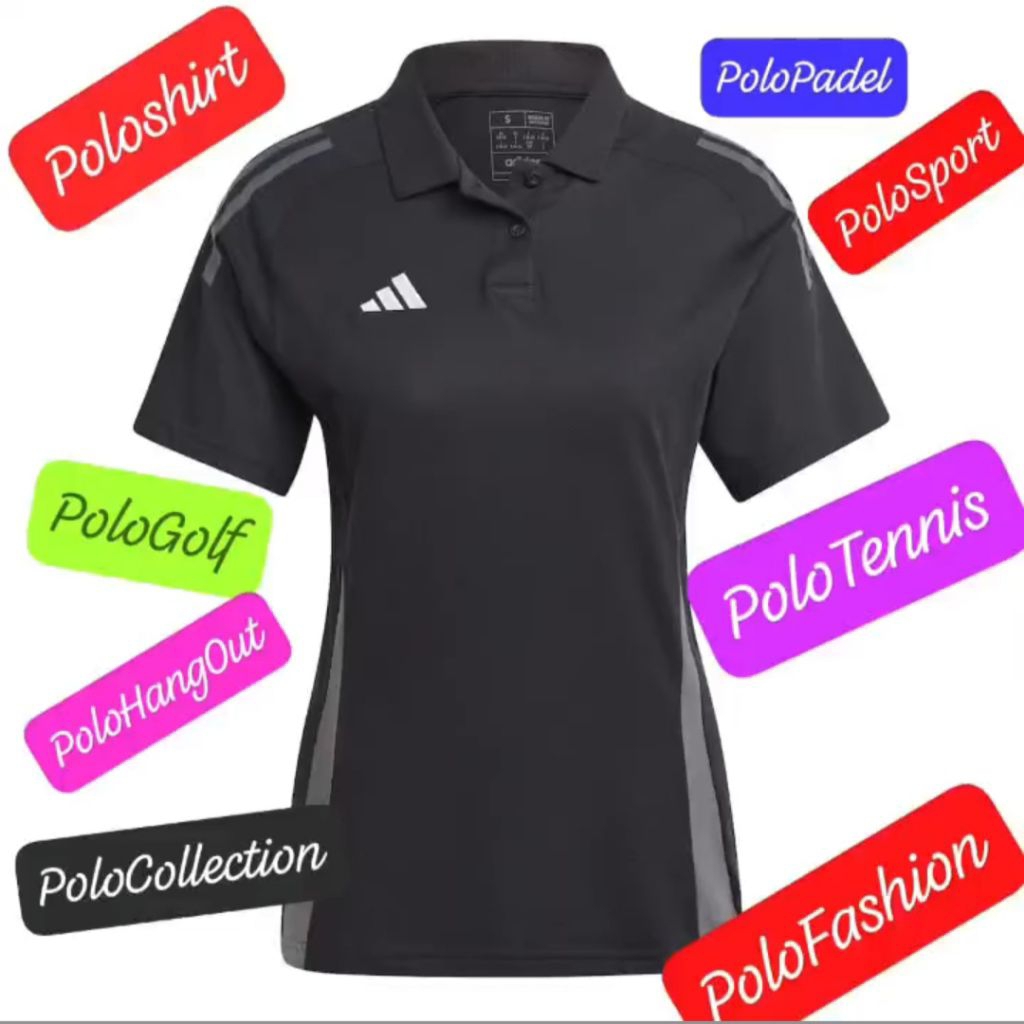 Kaos Polo Wanita Adidas Womens Tiro 24 Competition / Performance Original