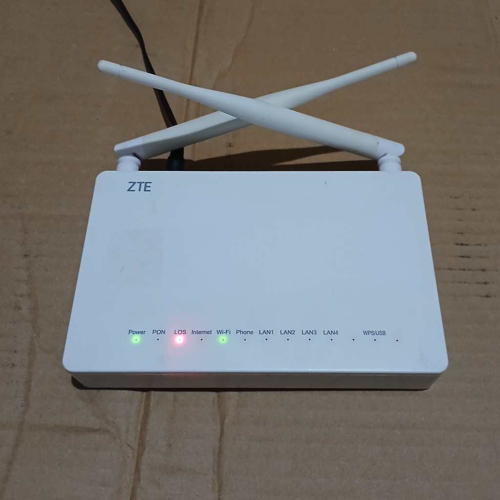 Modem ZTE F609 GPON ONT ZTE ZHXN F609 Modem GPON ONT