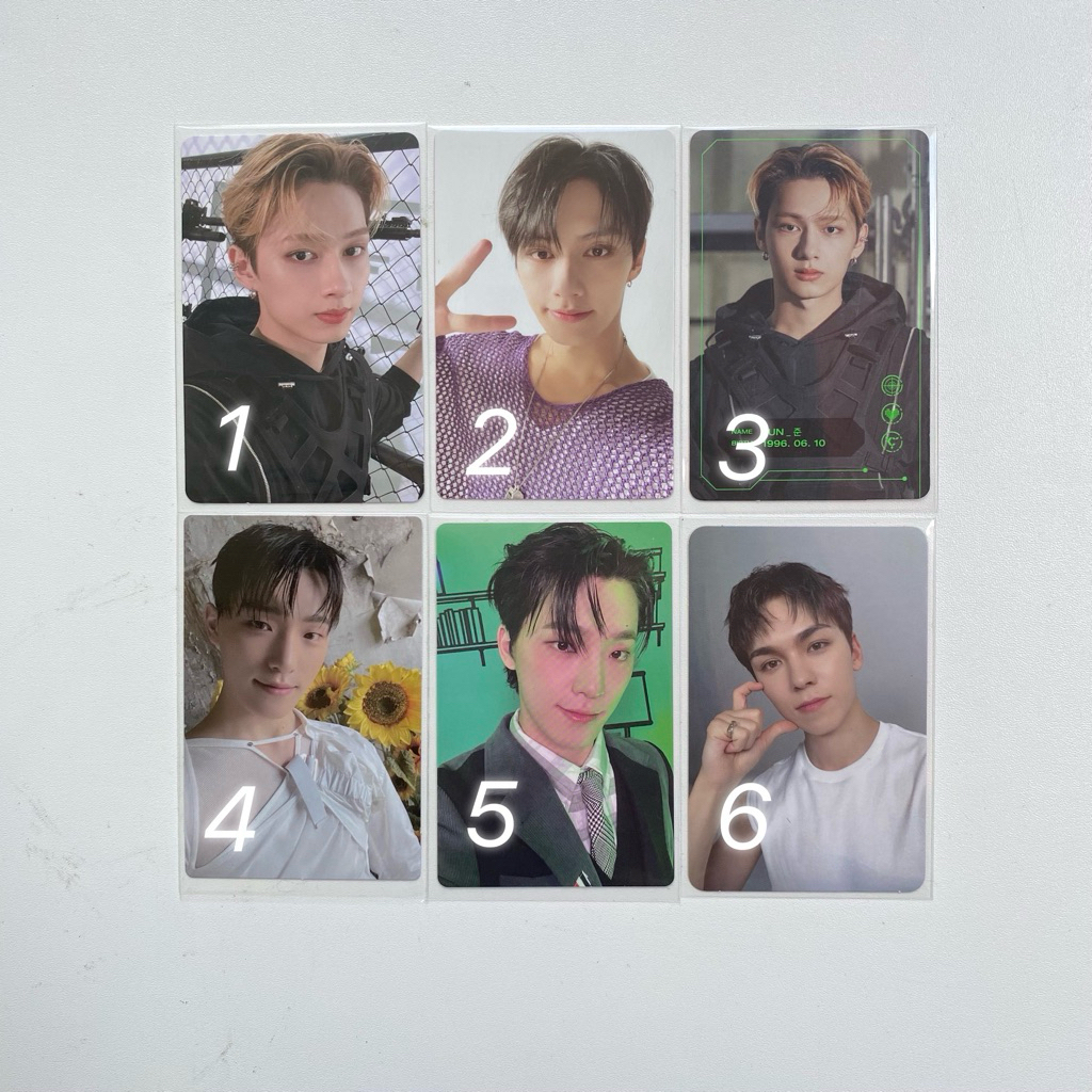 PC SEVENTEEN OFFICIAL PHOTOCARD SVT SCOUPS JEONGHAN JOSHUA JUN HOSHI WOOZI WONWOO DK THE8 MINGHAO MI
