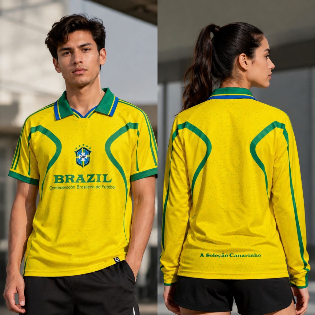 JERSEY FANTASY RETRO VINTAG | JERSEY CASUAL | JERSEY BAND | JERSEY CLASSIC | JERSEY RETRO BRAZIL