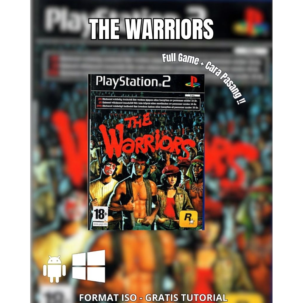Game PS2 PSP THE WARRIORS  Iso File Untuk Emulator Android PC Laptop Beli 2 Gratis 1