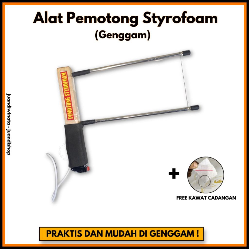 Styrofoam cutter /  pemotong Styrofoam model genggam