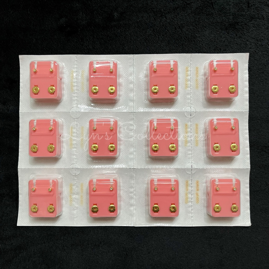 (1pasang) Anting Tindik STUDEX Original Size S/Kecil/Mini/Bayi | Earrings Tusuk