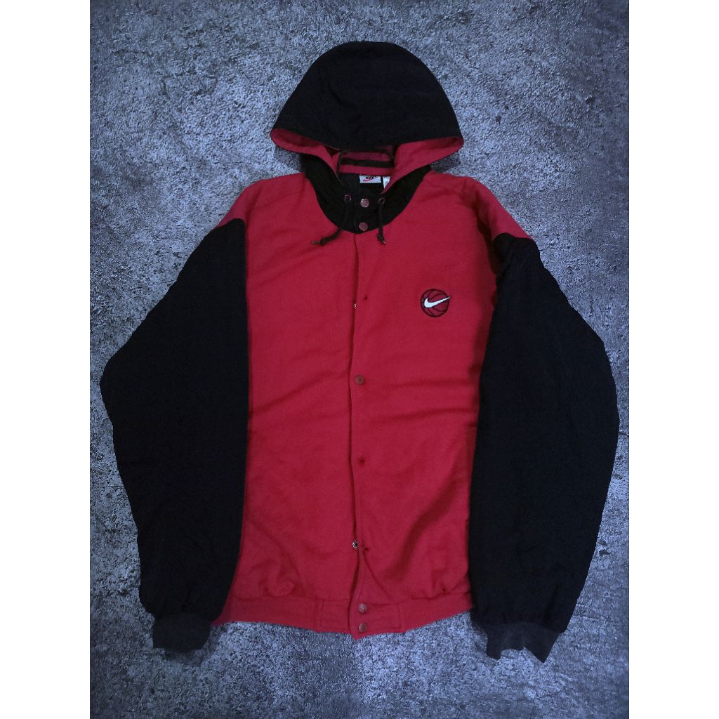 Vintage Nike Hooded Varsity