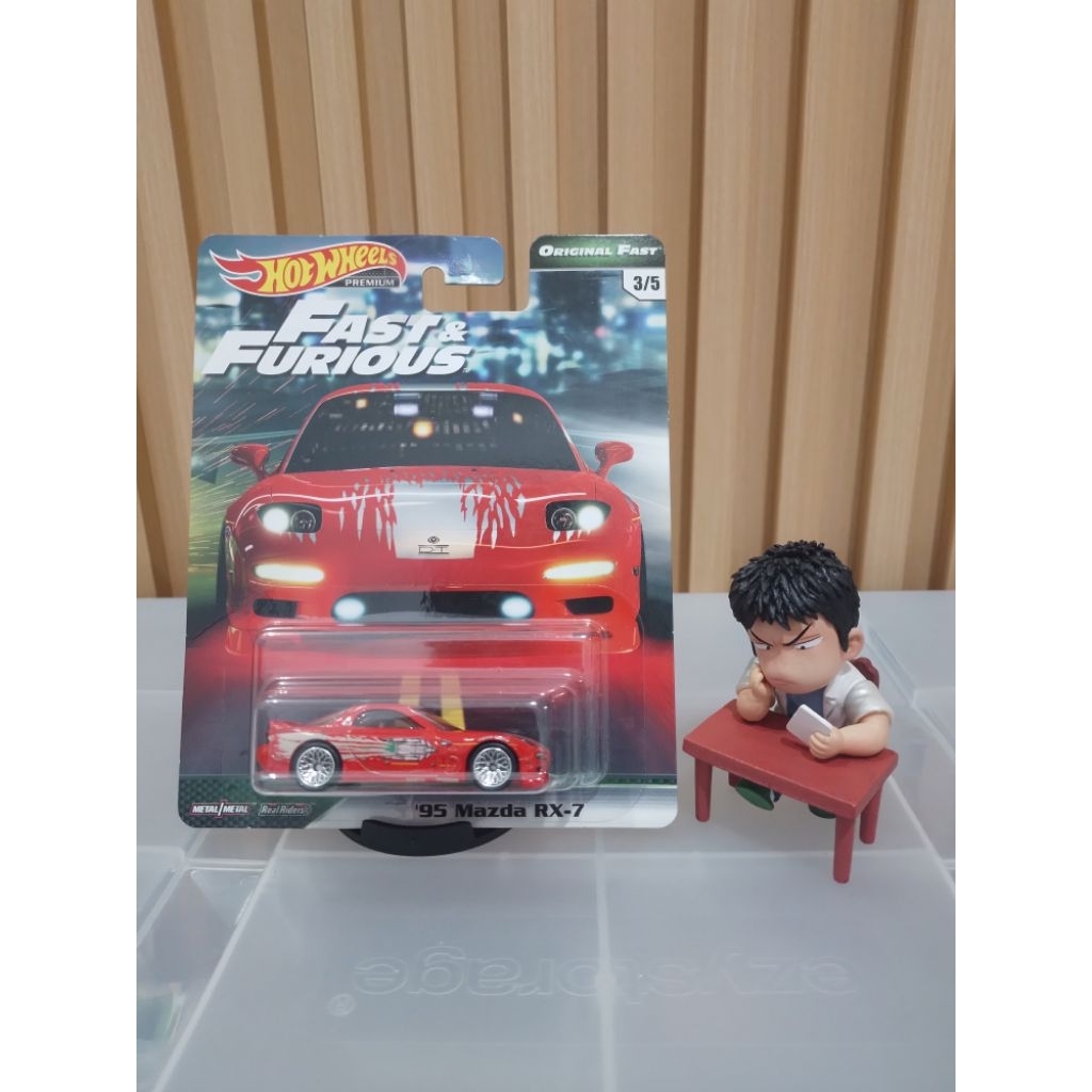 Hot Wheels Fast & Furious '95 Mazda RX-7 Original Fast (Baca Deskripsi)