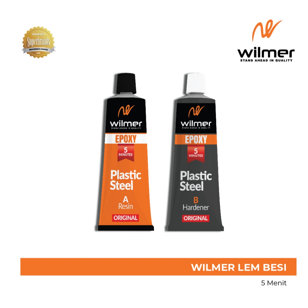 Wilmer Lem Besi 5 Menit Lem Kuat Super Kuat Lem Besi Serbaguna