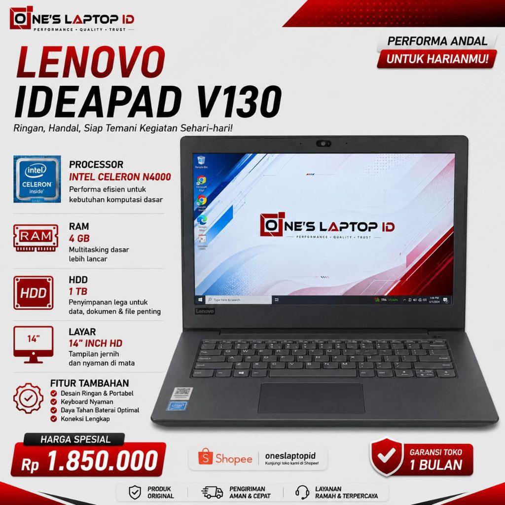 LENOVO IDEAPAD V130 INTEL N4000