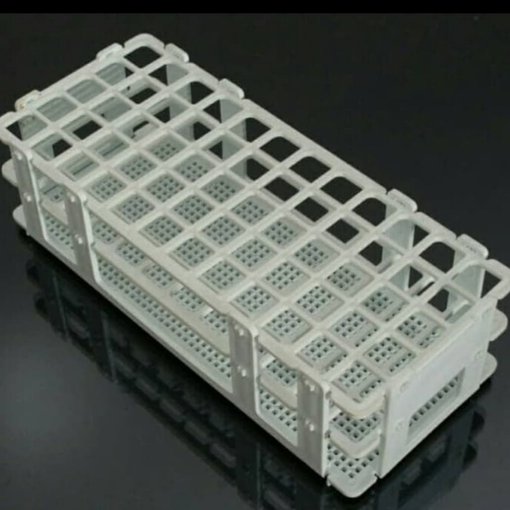 Test Tube Rack | Rak Tabung Reaksi Plastik