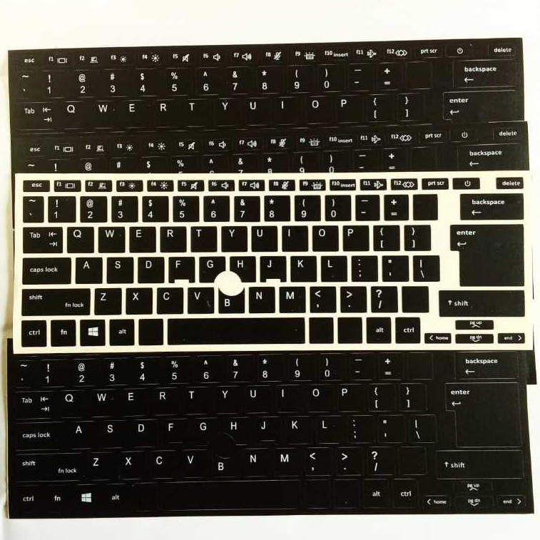 Sticker Stiker Keyboard HP EliteBook 840 G7 | 840 G8 | 845 G8 pengganti abjad tombol