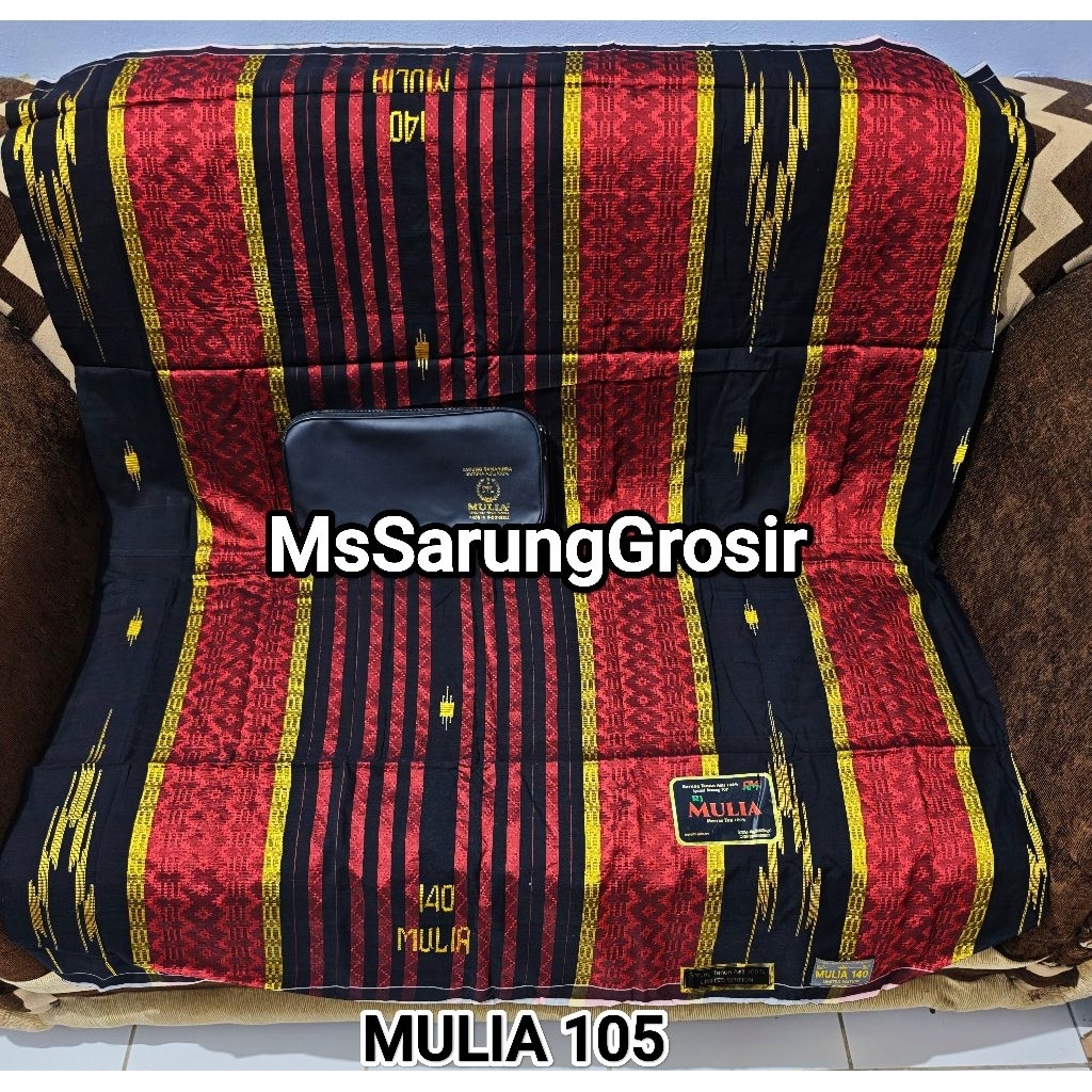 SARUNG MULIA 140 MESRES MOTIF BHS SEPERTI LAMIYA  NILON