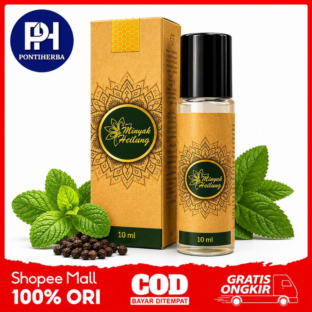 Minyak Heilung 10ml - Herbal Oil untuk Pemulihan Stroke dan Relaksasi