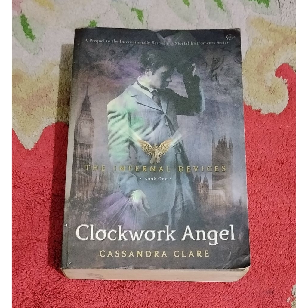 Novel Cassandra Clare seri The Infernal Devices "Clockwork Angel" 100%ORI preloved koleksi pribadi