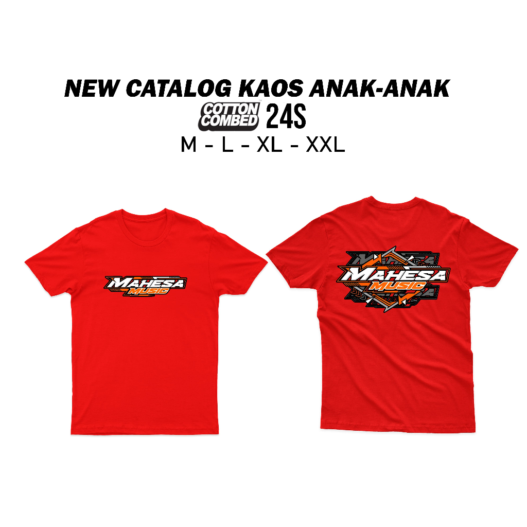 Kaos Distro Mahesa Music Unisex| Baju T-shrit Official Mahesa Music Premium
