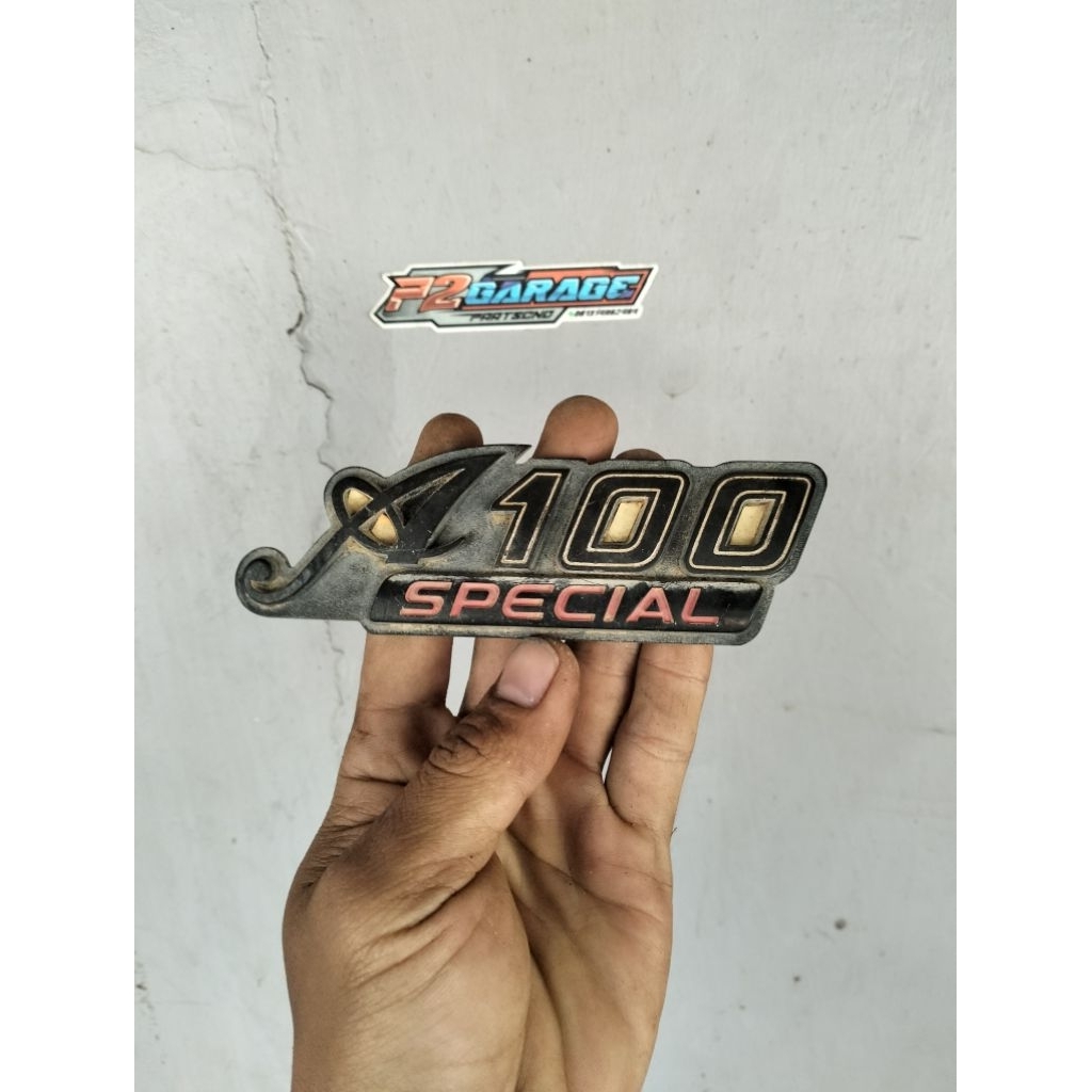 Emblem box aki tepong aki suzuki A100 spesial original