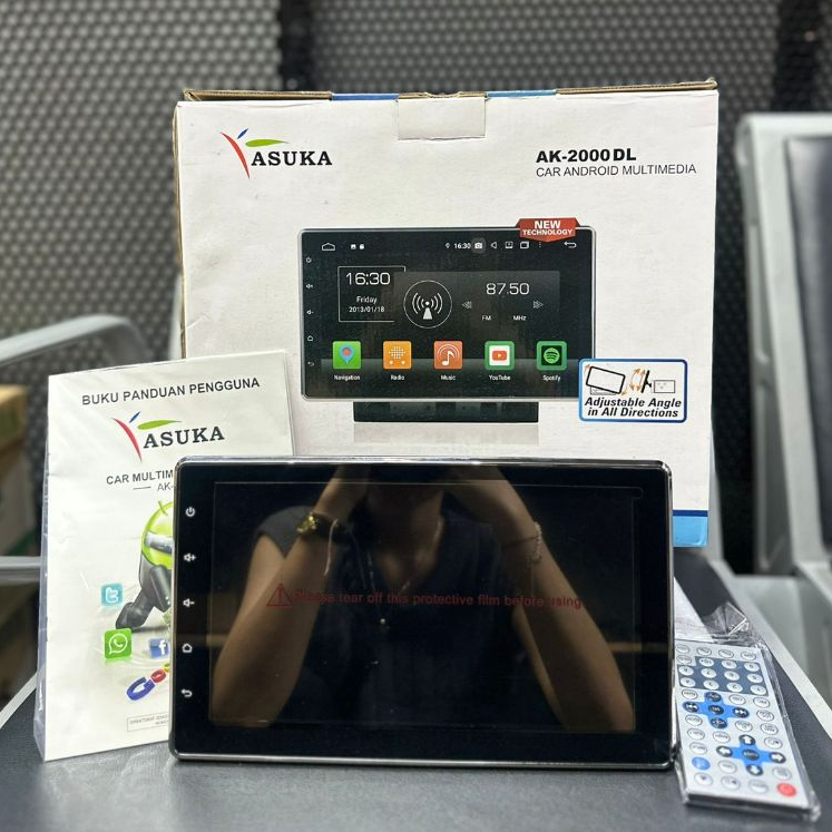 HEAD UNIT ANDROID ASUKA AK-2000 DL 10INCH RAM 4/64GB