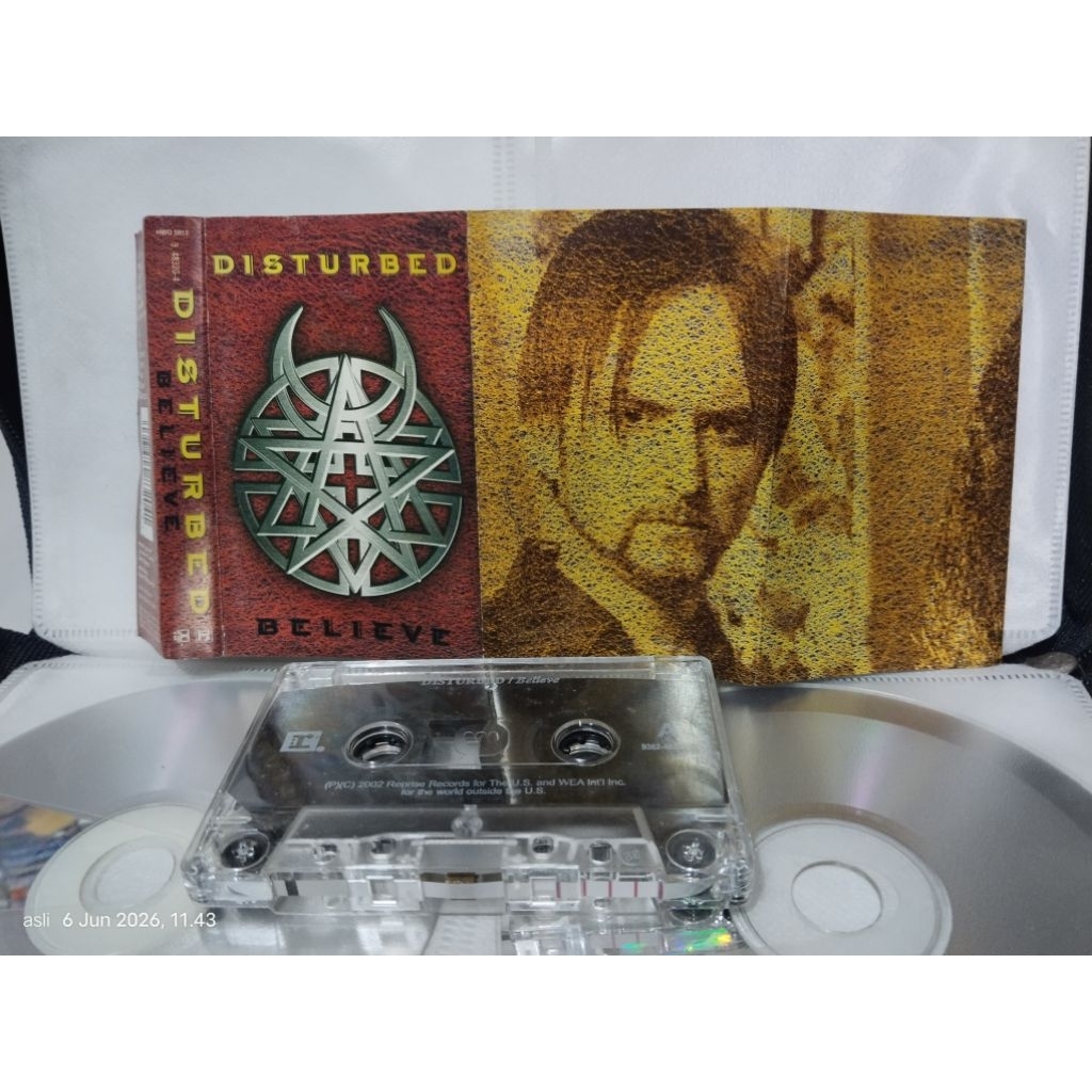 kaset pita DISTURBED believe