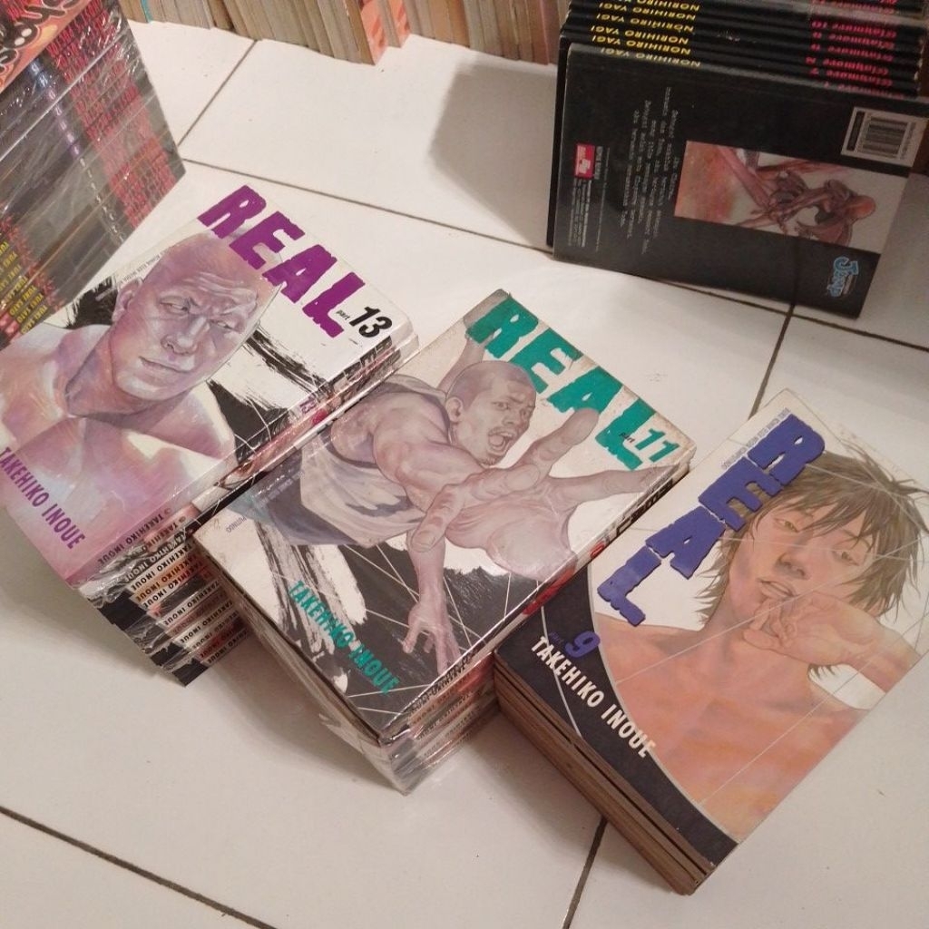 Komik Manga Real - Takehiko Inoue (set, cek deskripsi)